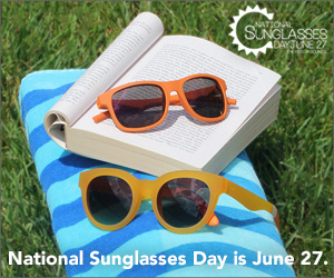 National Sunglasses Day is June 27